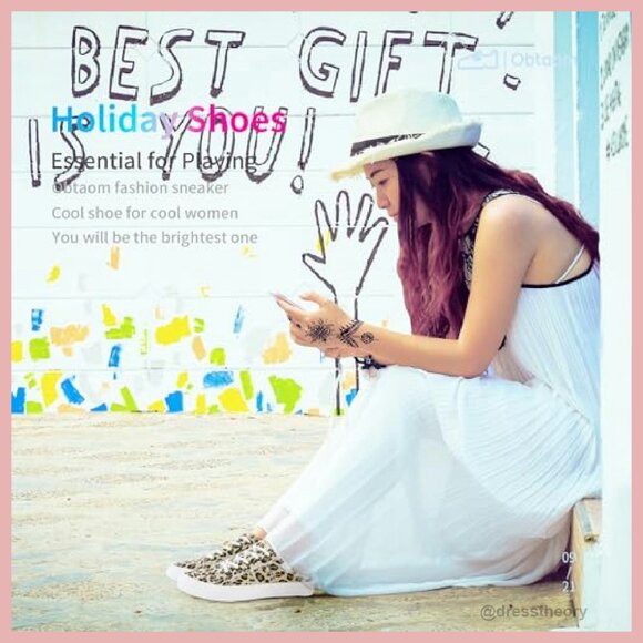 Women's Canvas Mules with Memory Foam Slip-On Fashion Sneakers - Picture 6 of 8